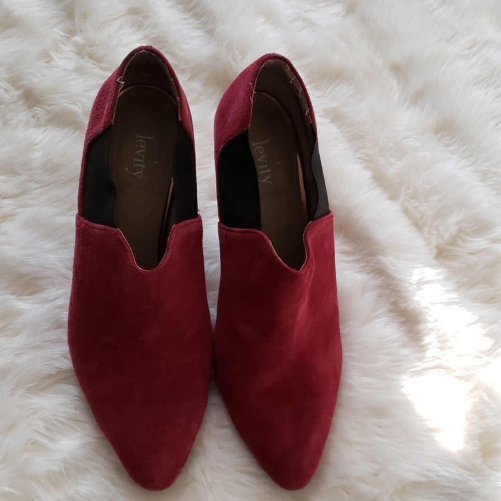 Levity suede booties